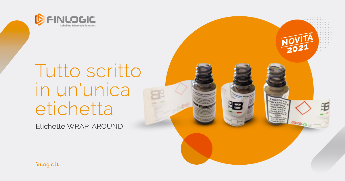 Nuova etichetta Wrap Around Nuova etichetta Wrap Around