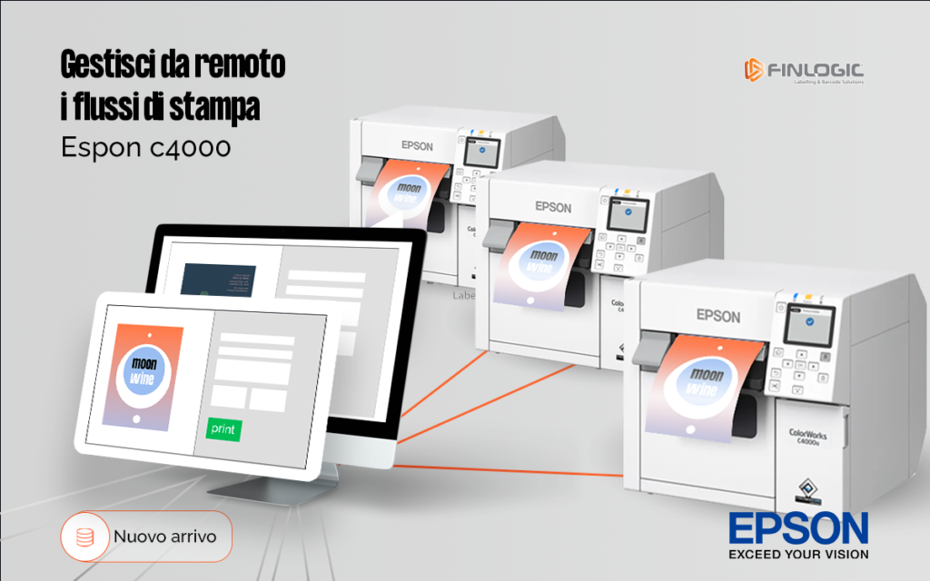 Finlogic annuncia la nuova Epson Colorworks C4000