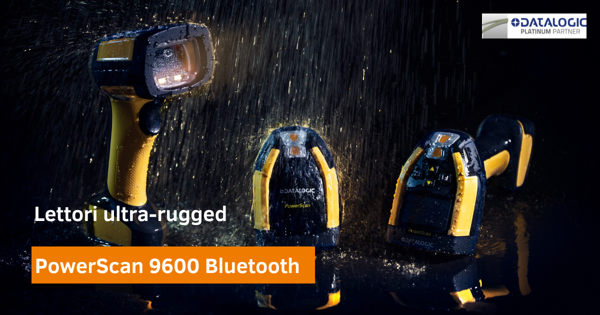 Finlogic annuncia il lancio del Powerscan 9600 Datalogic in versione Bluetooth Finlogic annuncia il lancio del Powerscan 9600 Datalogic in versione Bluetooth