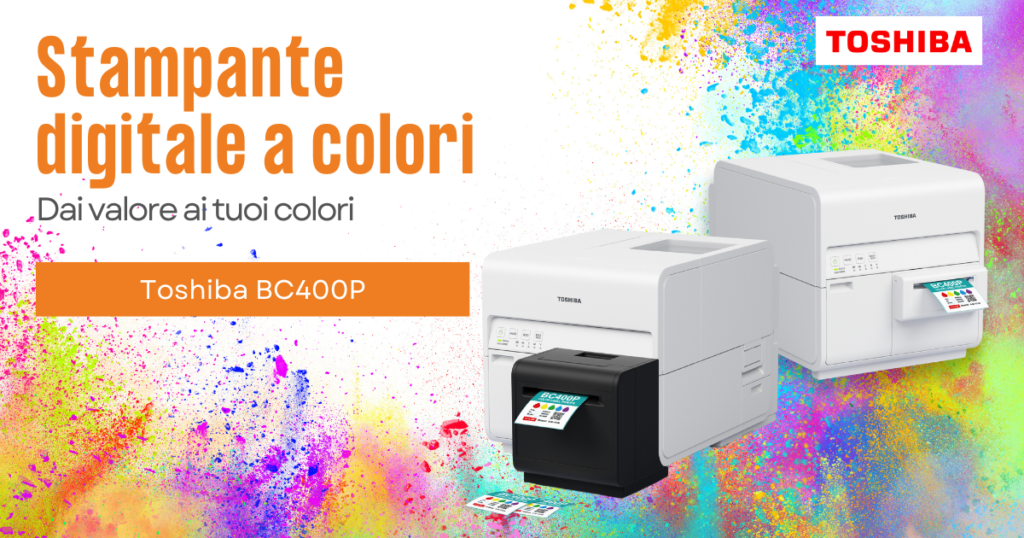 Nuova stampante digitale Toshiba BC400P