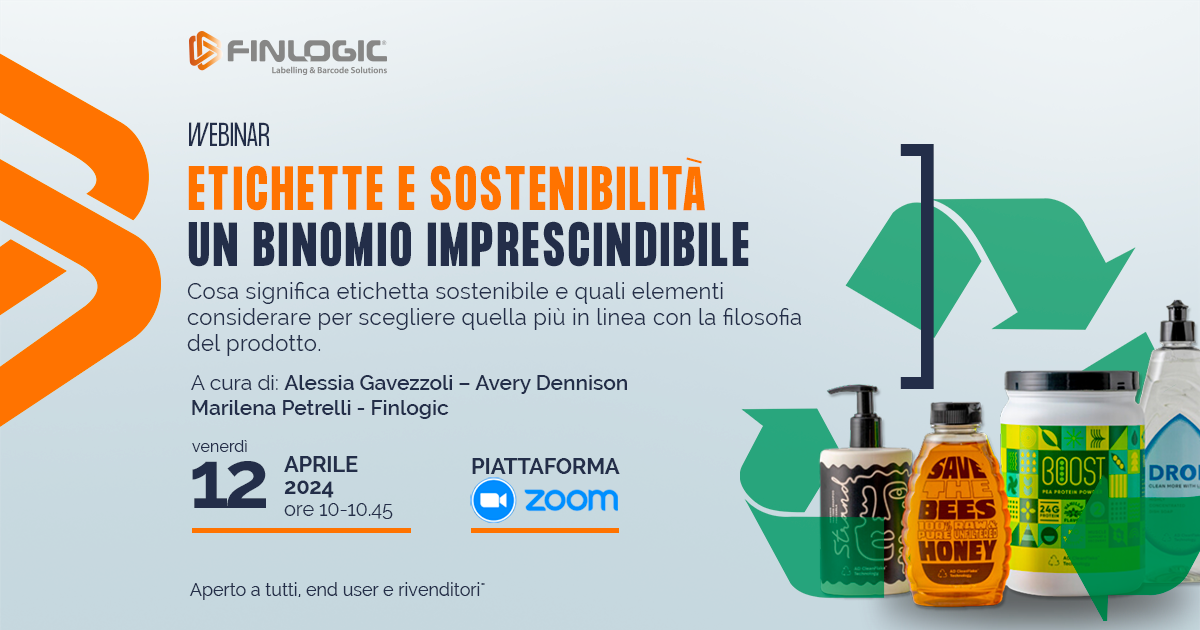 Webinar | Etichette e Sostenibilità: un binomio imprescindibile