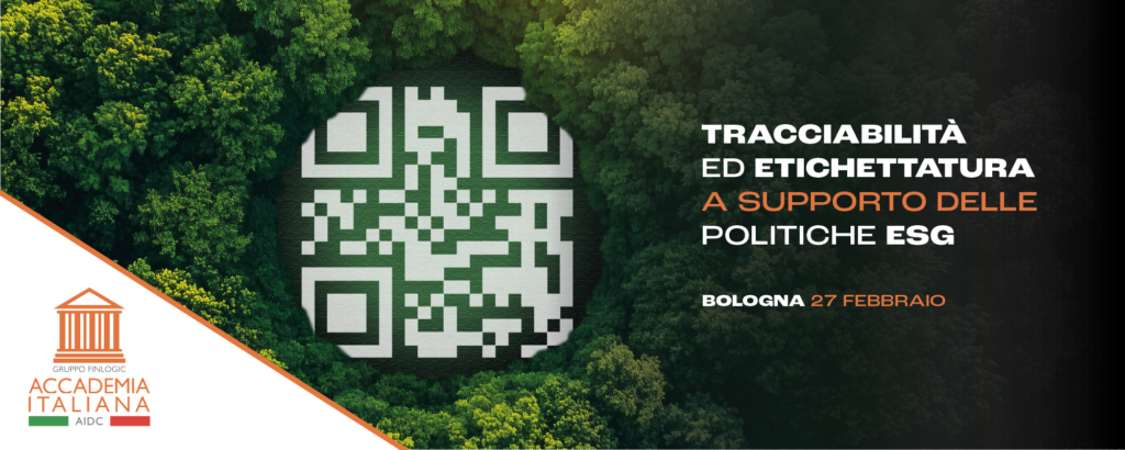 Evento Tracciabilità ed etichettatura a supporto delle politiche ESG | Gruppo Finlogic