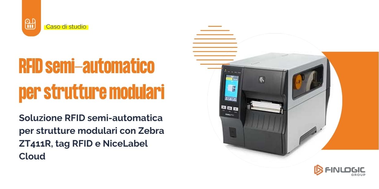 RFID semi-automatico con Zebra ZT411R e NiceLabel Cloud: una soluzione integrata per le strutture modulari RFID semi-automatico con Zebra ZT411R e NiceLabel Cloud: una soluzione integrata per le strutture modulari