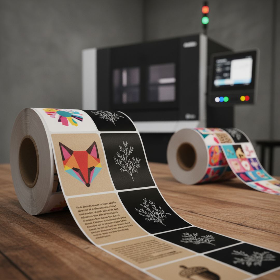 Produzione etichette stampa offset digitale | Gruppo Finlogic