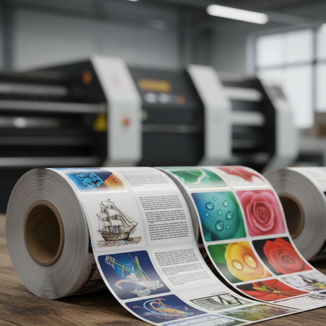 Produzione etichette stampa offset | Gruppo Finlogic