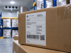 Etichette logistiche per celle frigorifere | Finlogic Group